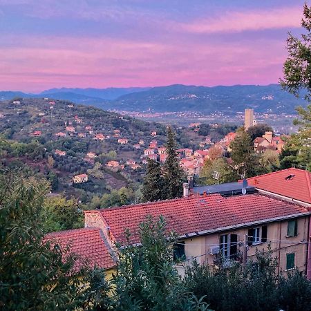 فيلا La Casa Rossa Arcola Con Vista المظهر الخارجي الصورة