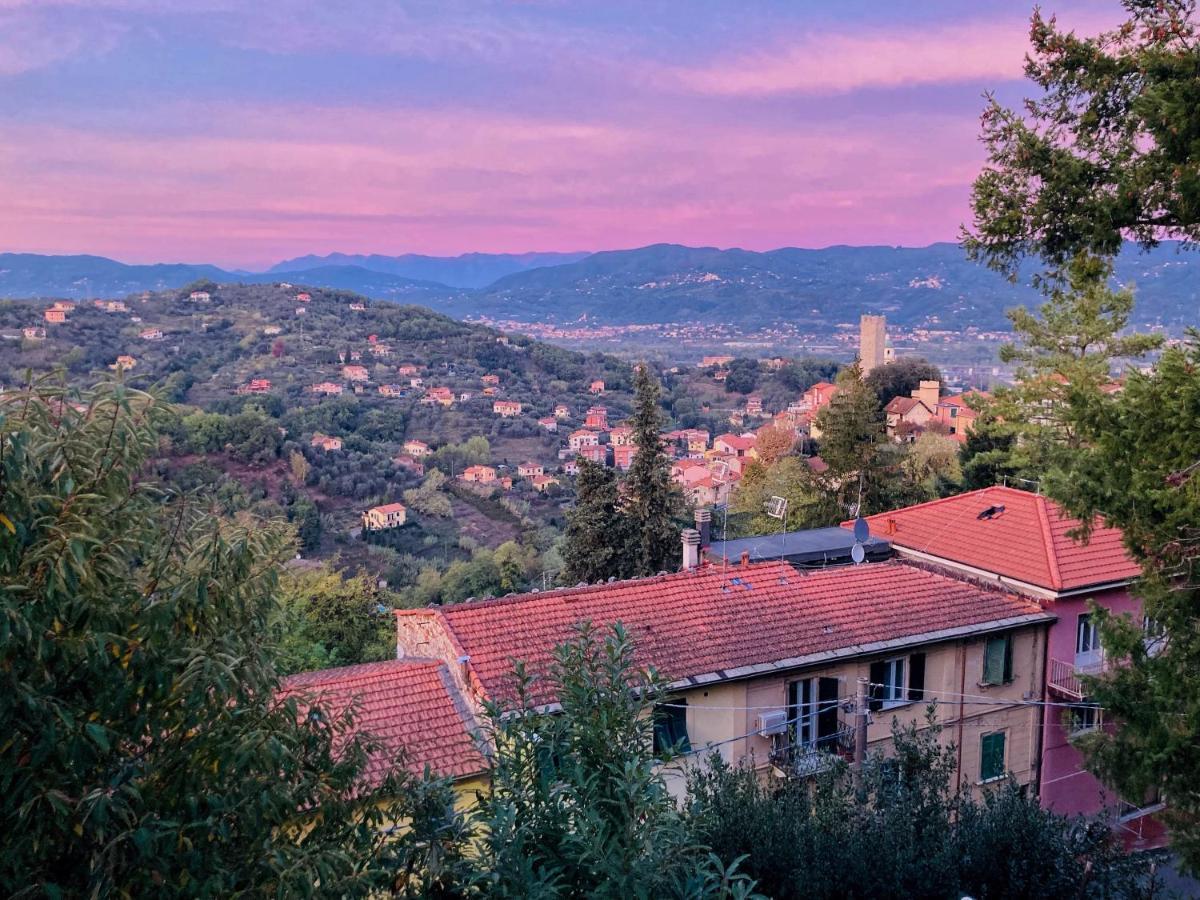 فيلا La Casa Rossa Arcola Con Vista المظهر الخارجي الصورة