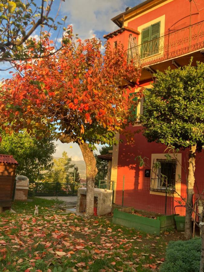 فيلا La Casa Rossa Arcola Con Vista المظهر الخارجي الصورة