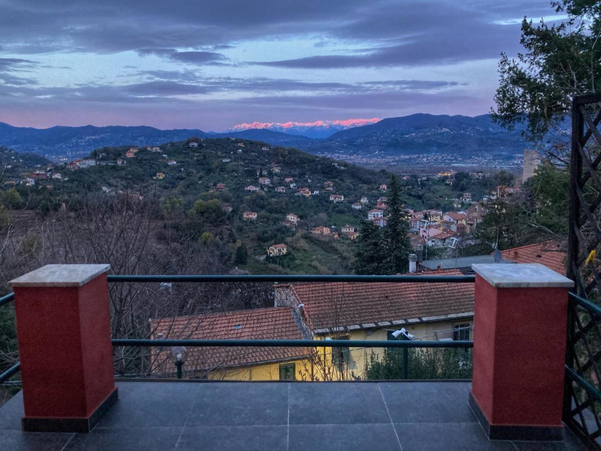 فيلا La Casa Rossa Arcola Con Vista المظهر الخارجي الصورة