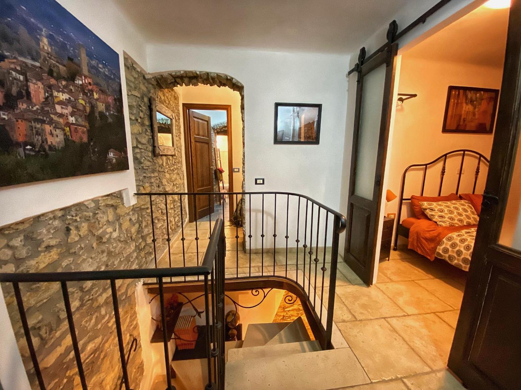 فيلا La Casa Rossa Arcola Con Vista المظهر الخارجي الصورة