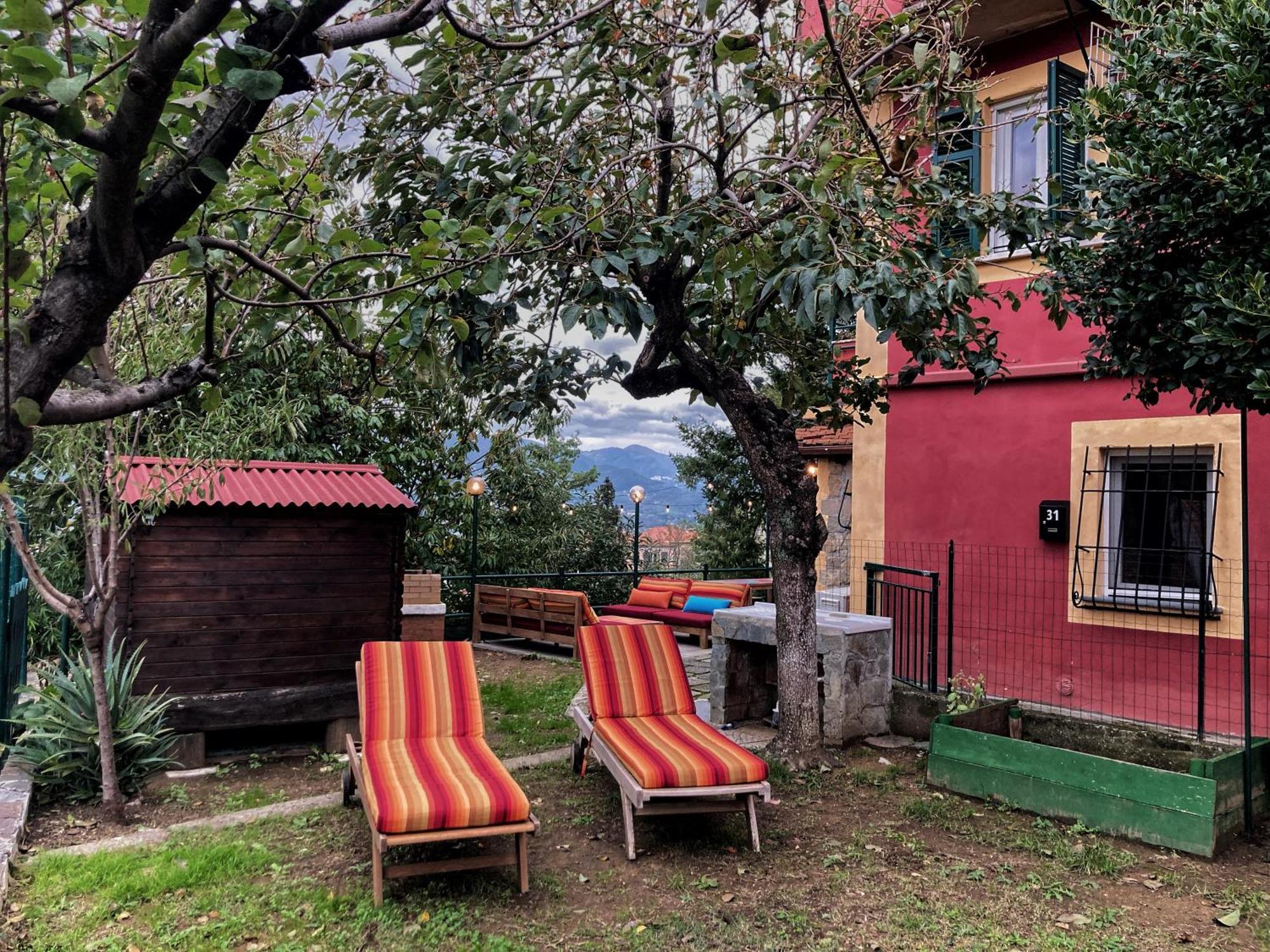 فيلا La Casa Rossa Arcola Con Vista المظهر الخارجي الصورة